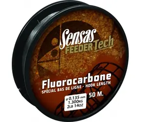 Sensas Fluorocarbon Feeder-Tech 50 m 0,196 mm 2,69 kg
