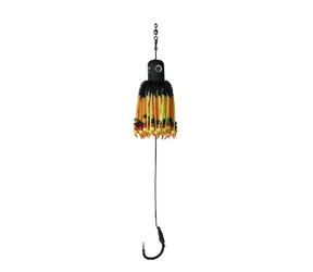 MADCAT Köder A-Static Verstellbarer Clonk Teaser 150g Größe 10/0 Schwarz