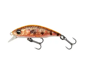 Savage Gear Wobbler 3D Sticklebait Twitch 5,5 cm 7 g Sinking Fluo Orange Copper
