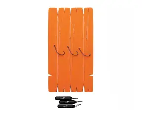 Savage Gear Dropshot Rig Kit L Größe 2/0 0,30 mm 6 kg 3 Stück