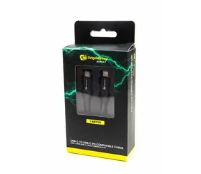 RidgeMonkey Ladekabel Vault USB C auf C Cable 1m