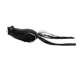 Savage Gear Wobbler Hop Popper Frog 5,5 cm 15 g schwimmend schwarz