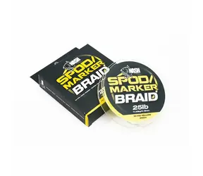 Nash Line Spod und Marker Braid Hi-Viz Gelb 300 m 0,18 mm 25 lb 11,3 kg
