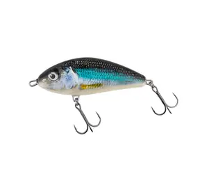 Salmo Wobbler Fatso Sinking 12cm Spotted Holo Smelt