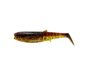 Savage Gear Gummiköder Cannibal Shad 12,5 cm 20 g Motoröl UV 4 Stück