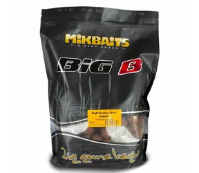 Mikbaits Boilies Big BigB Peach Black Pepper 1kg 24mm