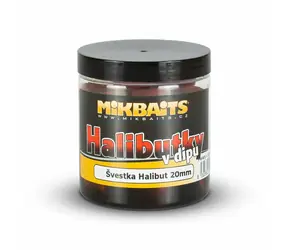 Mikbaits Heilbutt im Dip Pflaumenheilbutt 250 ml 20 mm