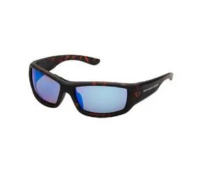 Savage Gear Savage2 Polarized Sonnenbrille, schwebender blauer Spiegel