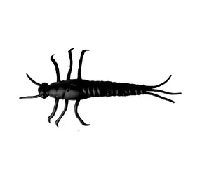 Savage Gear Gummiköder 3D LB PVC Mayfly 5cm Schwarz 8St