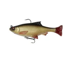 Savage Gear Gummiköder 3D Pulse Tail Roach 13cm 38,5g S Rudd 2St