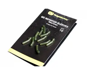 RidgeMonkey Disguise Connexion QC Rotator Sleeves Weedy Green 10 Stk