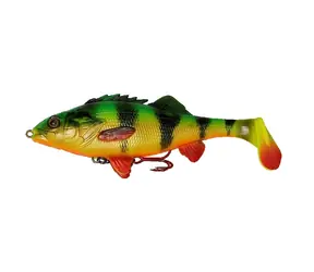 Savage Gear Gummiköder 4D Perch Shad 12,5 cm 25 g SS Firetiger