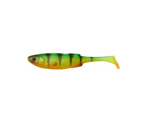 Savage Gear Gummiköder Craft Shad 10 cm 6 g Firetiger 5 Stück