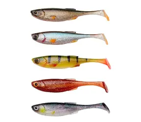 Savage Gear Gummiköder Craft Shad 7,2 cm 2,6 g Klare Wassermischung 5 Stück