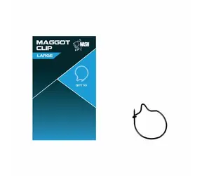Nash Maggot Clips Large 10 Stk