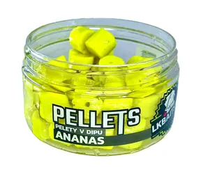 LK Baits Pellets in Dip Ananas 60g 12mm