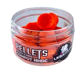 LK Baits Pellets in Dip-Kompott NHDC 60g 17mm