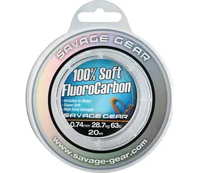 Savage Gear Line Soft Fluoro Carbon 15 m 0,92 mm 40,5 kg 89 lb