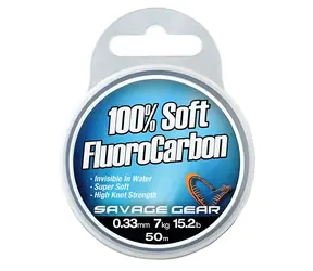 Savage Gear Line Soft Fluoro Carbon 35m 0,39mm 9,4kg 21lb