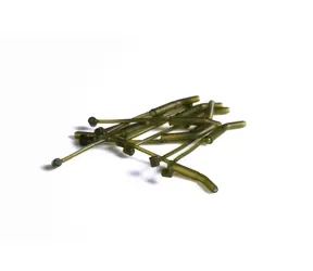 RidgeMonkey Straightener Connexion D-Rig Kickers Large Weed Green 10 Stk