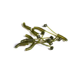 RidgeMonkey Straightener Connexion D-Rig Kickers Small Weed Green 10 Stk