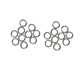 Savage Gear Ring Stainless Splitring Mix Forged 10,5mm 10+10 Stk