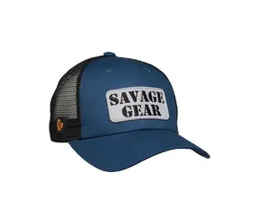 Savage Gear Logo Badge Cap Blaugrün