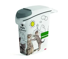Curver Futterbehälter - Katzenmuster 23l/10kg