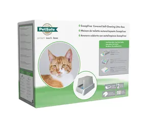 PetSafe ScoopFree Original - 2. Generation / Selbstreinigende Toilette für Katzen 
