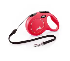 Flexi New Classic M 8m/20kg rot / Leine