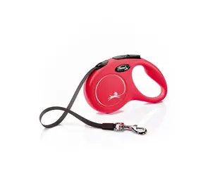 Flexi New Classic S 5m/15kg rot / Leine