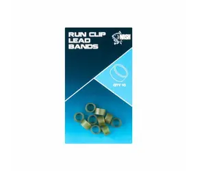 Nash Disguise Run Lead Clip Band 10 Stk