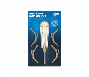 Nash Run Lead Clip Zig Kit Montageset 4tlg