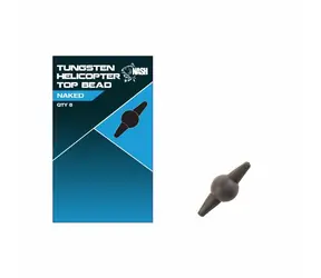 Nash Bead Tungsten Naked Chod & Helicopter Safe Top Bead 8 Stück
