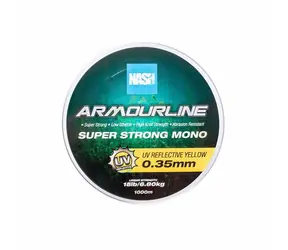 Nash Vlasec Armourline Mono UV Gelb 1000 m 0,30 mm 5,44 kg
