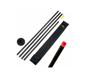 Holdcarp Pole-Boje mit automatischem Licht, Rot, 8 m