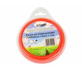 GEKO Mähfaden 3,0 mm 12 m / Rundprofil / Nylon 