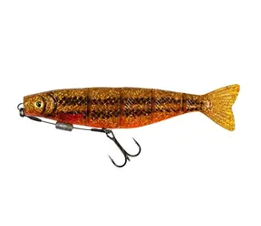 FOX Rage Rubber Lure Pro Shad Jointed Loaded 14cm UV Goldie