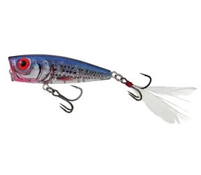 Salmo Wobbler Rattlin Pop 7cm Clear Blue Shiner