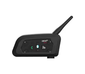 EJEAS V6PRO+ Gegensprechanlage für Motorräder / Reichweite 800 m / 260 h / IP67