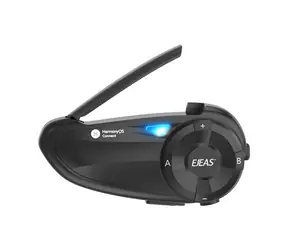 EJEAS Q7 Gegensprechanlage für Motorräder / Reichweite 800 m / 260 h / IP65 