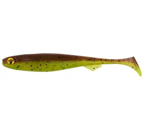 FOX Rage Rubber Lure Slick Shad 7cm UV Green Pumpkin 5St