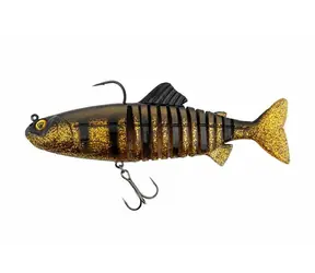 FOX Rage Gummiköder Replicant mit Gelenk 18 cm 80 g Golden Perch (NRE402)