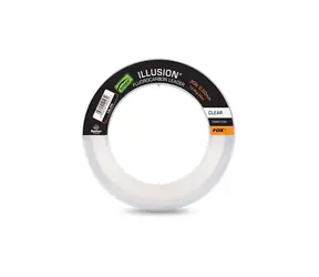 FOX Fluorocarbon Illusion Fluorocarbon Leader, klar, 50 m, 0,50 mm, 30 lb, 13,6 kg