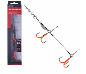 BKK Stinger BB Trigger-21 UVO Stinger Rig Größe 4/0