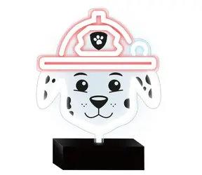 Paw Patrol Dekoratives LED-Neon auf Ständer - Marshall / USB-Netzteil 1,5 m / 20-30 lm