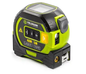 Fieldmann FDLM 1045 / Laser-Entfernungsmesser mit Messgerät / 0,2- 40 m / m/in/ft