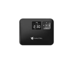Navitel AIR 15 AL tragbarer Kompressor schwarz / 2000mAh / 120 PSI / USB-C / LED-Licht