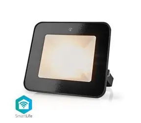 Nedis Smartlife Außenleuchte / 1600 lm / WLAN / 20 W / RGB / Android & iOS