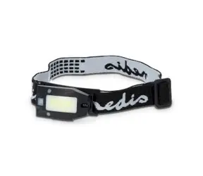 Nedis LED-Stirnlampe / Batteriebetrieben / Stromversorgung über USB / 3,7 V DC / Batterien enthalten / Wiederaufladbar / 180 lm 